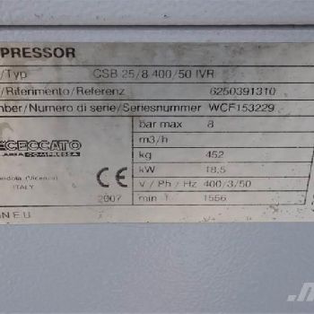 CECATTO KOMPRESOR ŚRUBOWY CECCATO 18KW FALOWNIK 2,