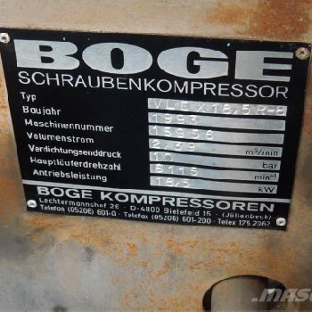 Boge SPRĘŻARKA ŚRUBOWA VLEX 18,5KW