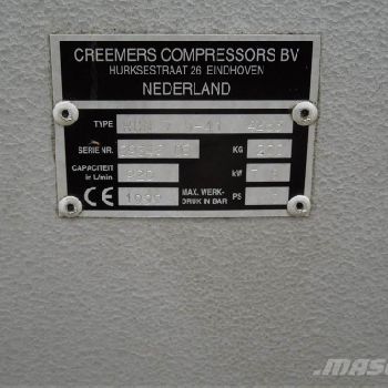 Creemers SPRĘŻARKA ŚRUBOWA 7,5KW 10BAR