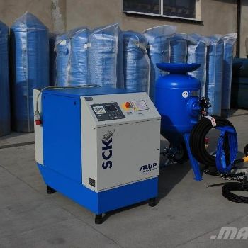 Alup PIASKARKA 215L+ SPRĘŻARKA 22KW+ZBIORNIK 1000L