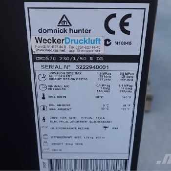 INNE OSUSZACZ ZIĘBNICZY DOMNICK HUNTER 9,50M3/MIN