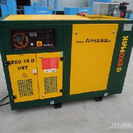 EKOMAK KOMPRESOR ŚRUBOWY 15KW FALOWNIK 2015R!!!