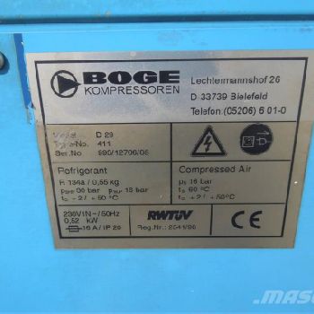 Boge OSUSZACZ ZIĘBNICZY 2,90M3/MIN