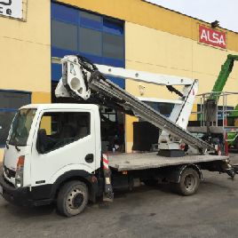 Truck mounted aerial platform Oil Steel 2112