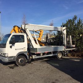 piattaforma autocarrata usata Multitel MJ190