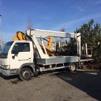 piattaforma autocarrata usata Multitel MJ190