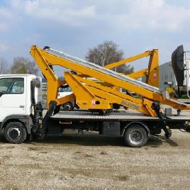 Truck mounted platform Oil Steel Snake 2190