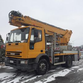 Truck mounted platform Multitel J328.300 ALU