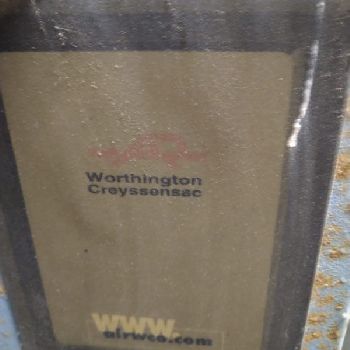 Air Whortington RLR 30V 8 compressor with dryer