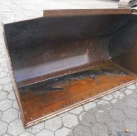 Light weight bucket 2200 mm, approx. 1.9 cbm Inh., M.Wendeesser suitable for TL 120