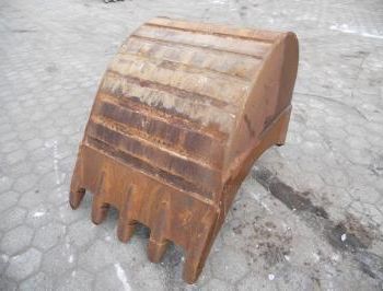 Tieflöffel 1100 mm width m. Teeth, 940 l content directly bolted, type: F 75.17