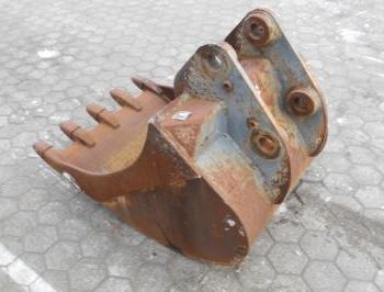 Tieflöffel 1100 mm width m. Teeth, 940 l content directly bolted, type: F 75.17