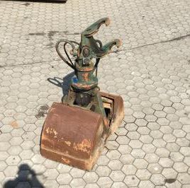 Clamshell grab 800 mm with suspension and SW joint clamp E 32, T 630