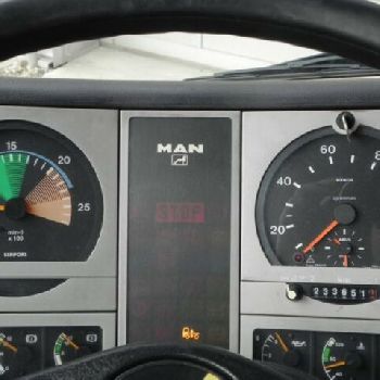 MAN F2000 FE 310 A refuse truck Schörling, bed