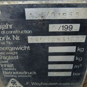 MAN F90 18.232 F Roll-off tipper Atlas