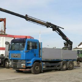 MAN TG-A 26.390 Interrupteur de grue à plate-forme 6x2, Hiab