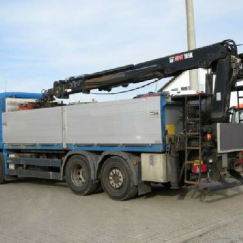 MAN TG-A 26.390 6x2 Flatbed Tail Crane Switch, Hiab