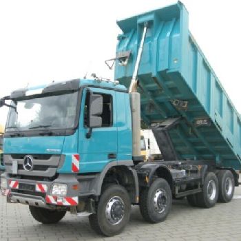 Mercedes-Benz Actros 4141 8x6 4 axle dump truck Meiller 17m³