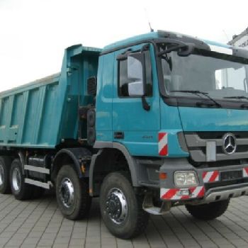 Mercedes-Benz Actros 4141 8x6 4 axle dump truck Meiller 17m³