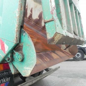 Mercedes-Benz Actros 4141 8x6 4 axle dump truck Meiller 17m³