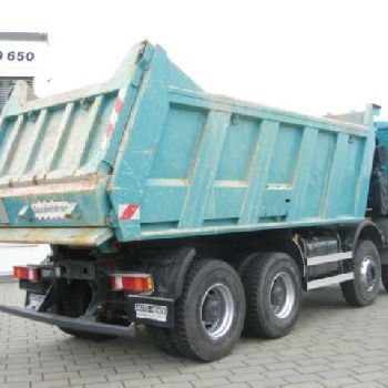 Mercedes-Benz Actros 4141 8x6 4 axle dump truck Meiller 17m³