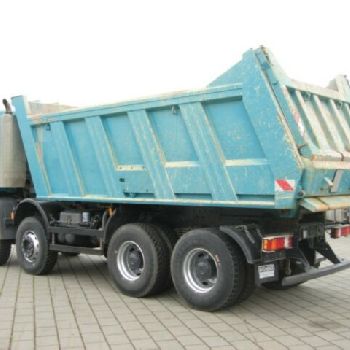 Mercedes-Benz Actros 4141 8x6 4 axle dump truck Meiller 17m³