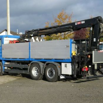 MAN TG-A 26.390 6x2 Flatbed Tail Crane Switch, Hiab