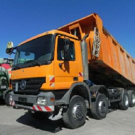 Mercedes-Benz Actros 4141 8x6 4 Achs Muldenkipper Meiller 18m³