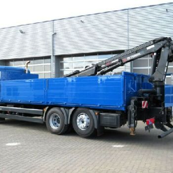 MAN TG-S 26.440 6x2-2 LL platform rear lift + steering