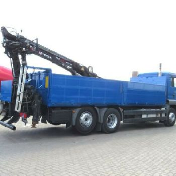 MAN TG-S 26.440 6x2-2 LL platform rear lift + steering