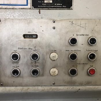 Plate shears - hydraulic MENGELE S4 / 6-6100