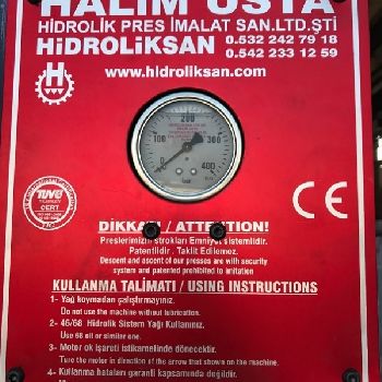 Tryout Press - hydraulic HIDROLIKSAN HD 80