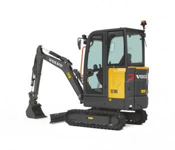 Compact excavator Volvo EC18E