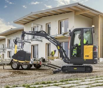 Compact excavator Volvo EC18E