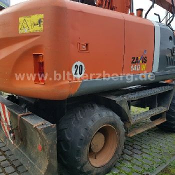 Hitachi ZX140W-3 incl Telescopstiel