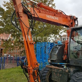 Hitachi ZX140W-3 incl Telescopstiel