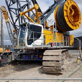 Bauer Crawler / Duty Cycle Crane MC 128 TIER II FLEX USA