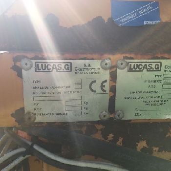 Straw shredder Lucas CASTOR + 53 GUC - (N ° 1291663)