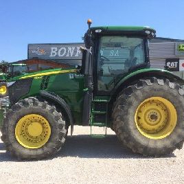 John Deere 7230 R Farm Tractor - (N ° 1383652)