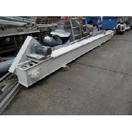 B12716 | TKF Trough Chain Conveyor 7.40 m total length, used