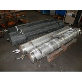 B12071 | VA stainless steel coolant tank nitrogen compressed air refrigerant tank 70 L used