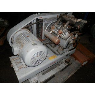 B11830 | Boge compressed air piston compressor compressor 1500 L / min 10 bar 11 Kw used
