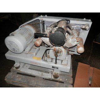 B11830 | Boge compressed air piston compressor compressor 1500 L / min 10 bar 11 Kw used