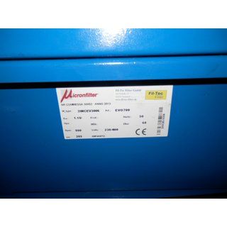 B13471 I Cloth belt filter Water filter Gravity Bias belt filter EVO 700 with pumps