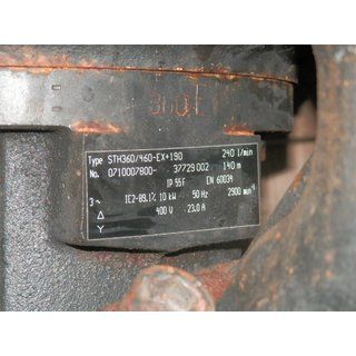 B12494 | Ex Schlürf submersible pump emulsion coolant pump 10 kW used