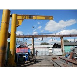 B13855 Column crane with chain hoist 3 t, 4.5 m
