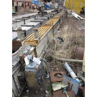 23778 | Trough chain conveyor Redler heatable coolable TKF 11.8 m 550 x 420 to 300 to / H used