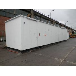 B11219 | Double Container Power Generation Plant Electricity Generator Biogas Electricity Plant Generator 2 x 910kVA Gas Engine Waukesha Model: P48GLD