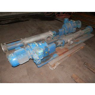 B11795 | Eccentric screw pump PCP Monopump Netzsch NE 60B DN 100 with Regel geared motor used