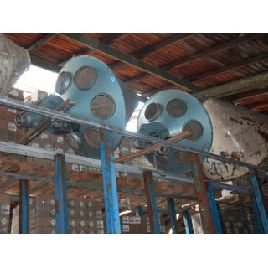 B11503 | elec. Distribuidor de tubería rotativa Jacob Getreide Silo Pipe 6 x DN250 usado